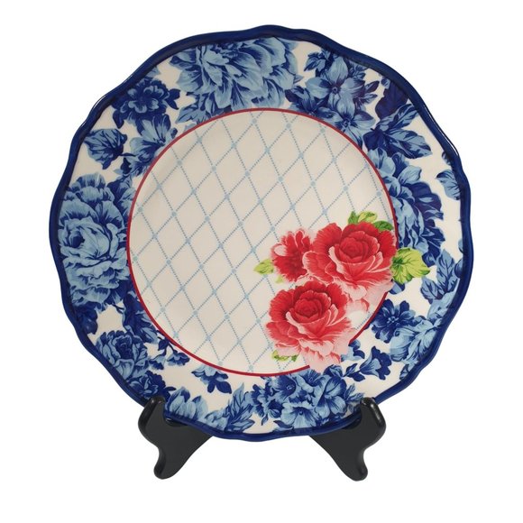 Heritage Floral Dinner Plate Pioneer Woman Replacement 10.5 In Collection Rose - Picture 1 of 6